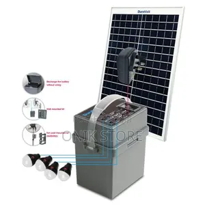 Duravolt 4in1 Solar Rechargeable Battery With 4bulbs