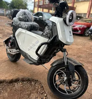 New Motorcycle 2024 White