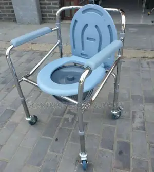 Adjustable Commode Chair With Wheels for Maximum Comfort