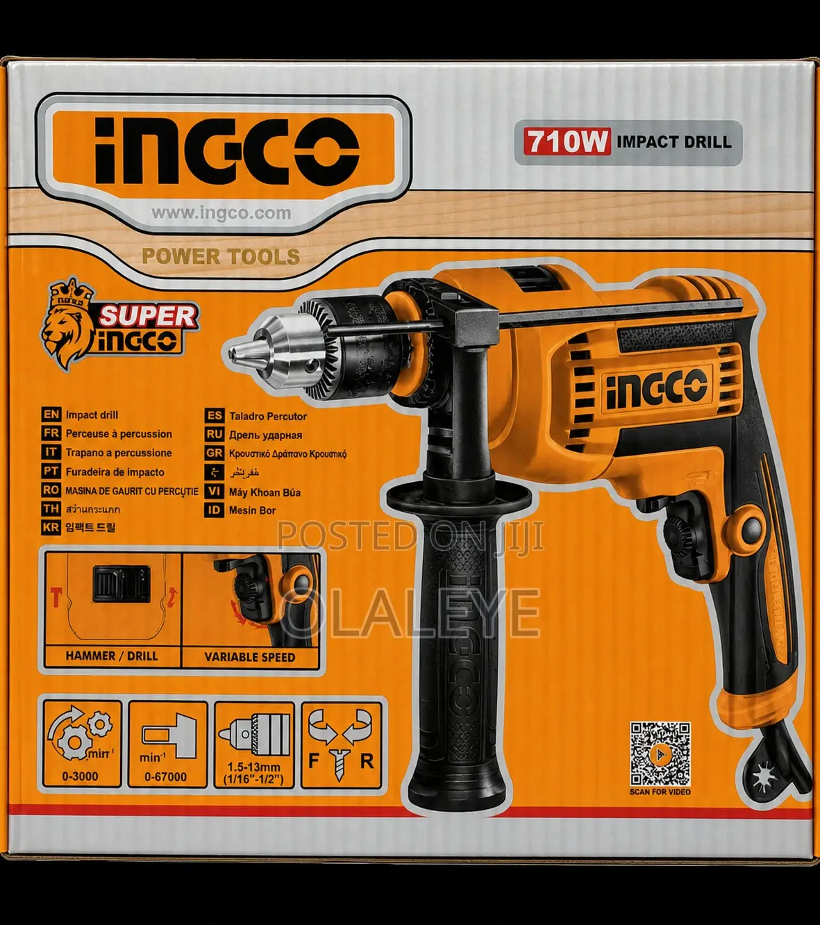 13mm Ingco Drilling Machine