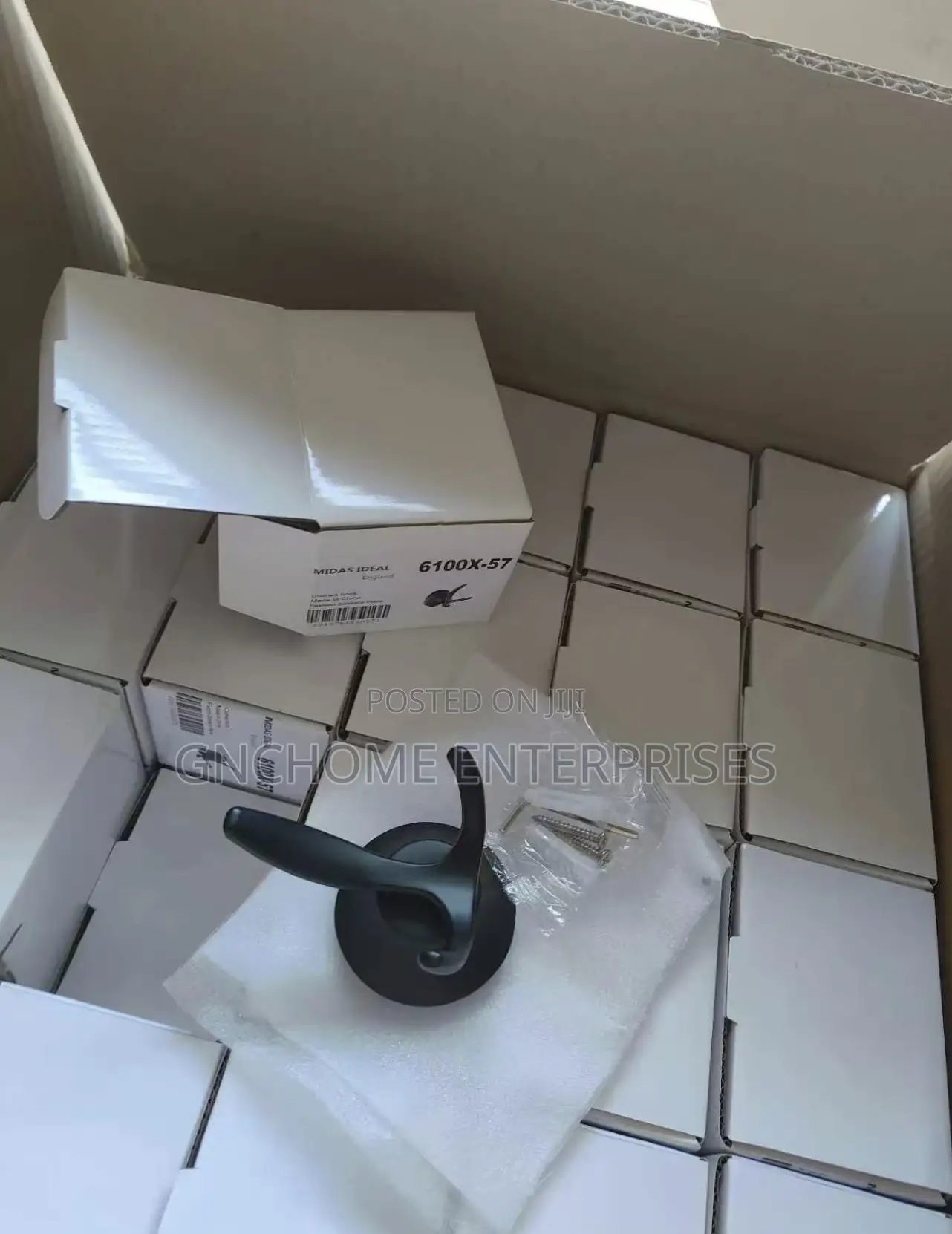 2-1coat Hook Black