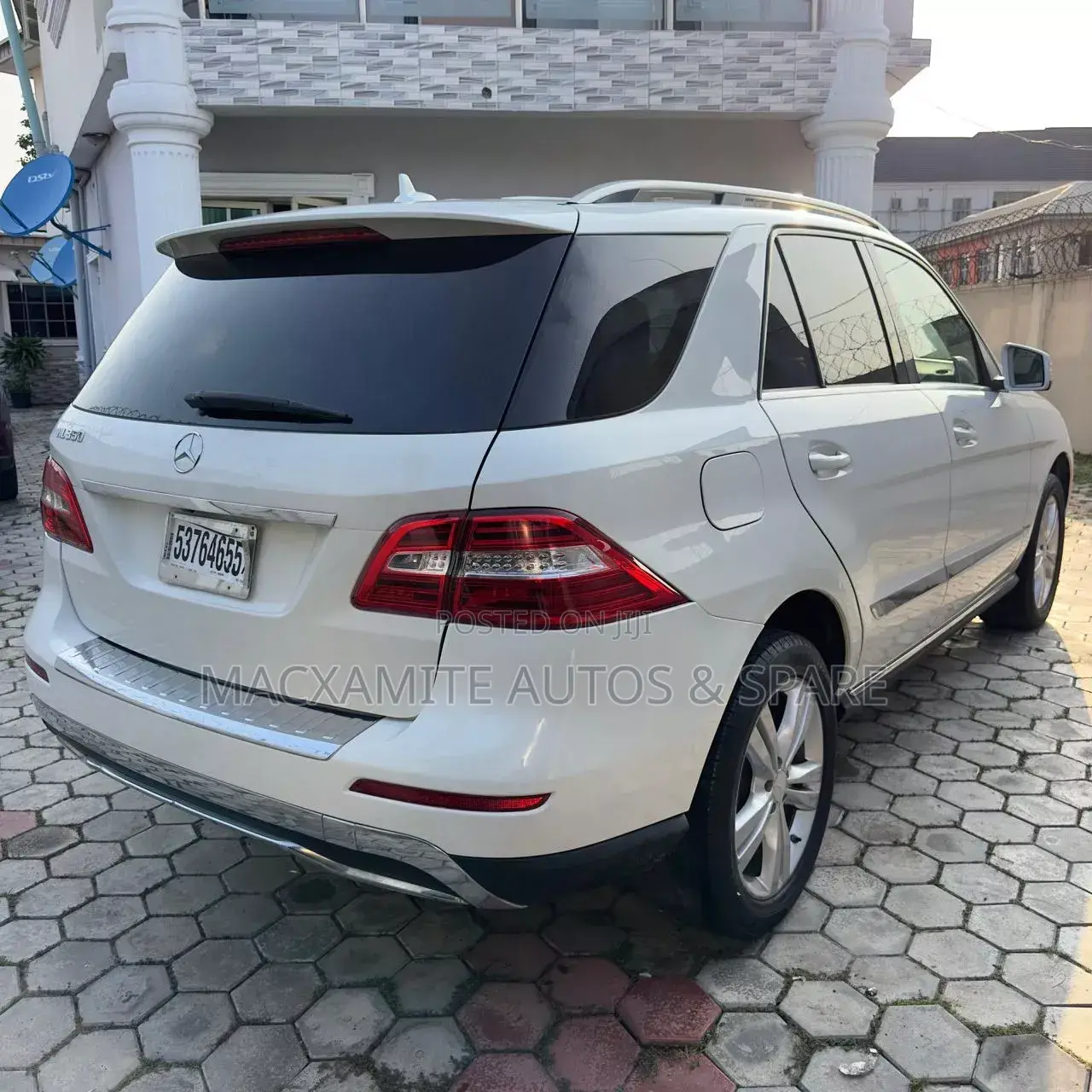 Mercedes-Benz M Class ML 350 4Matic 2013 White