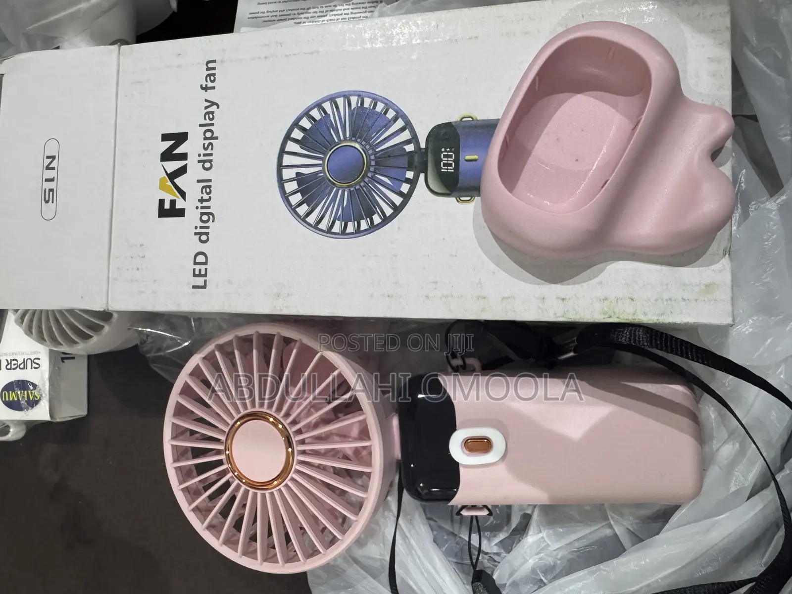 Rechargeable Potable Fan