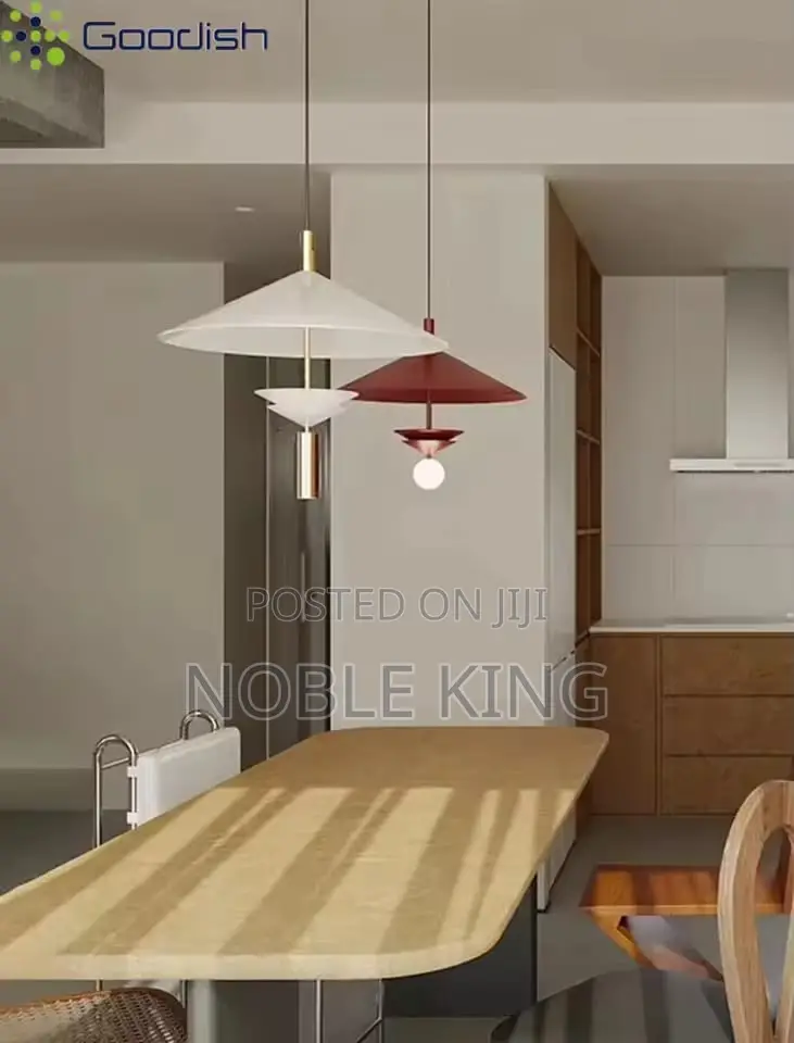 Industry Led Pendant Light Nordic White Black Hanging Lights Modern
