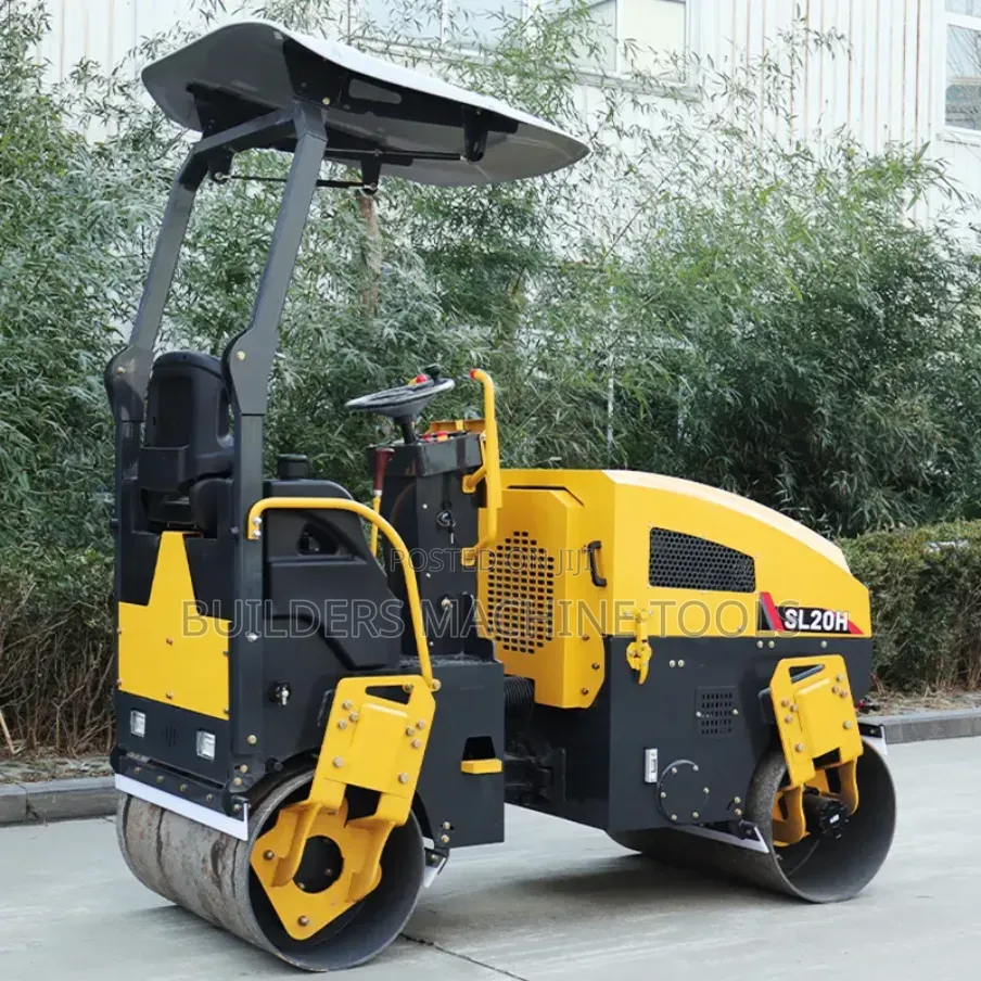 Ride-on 2drum Compactor Roller 2ton