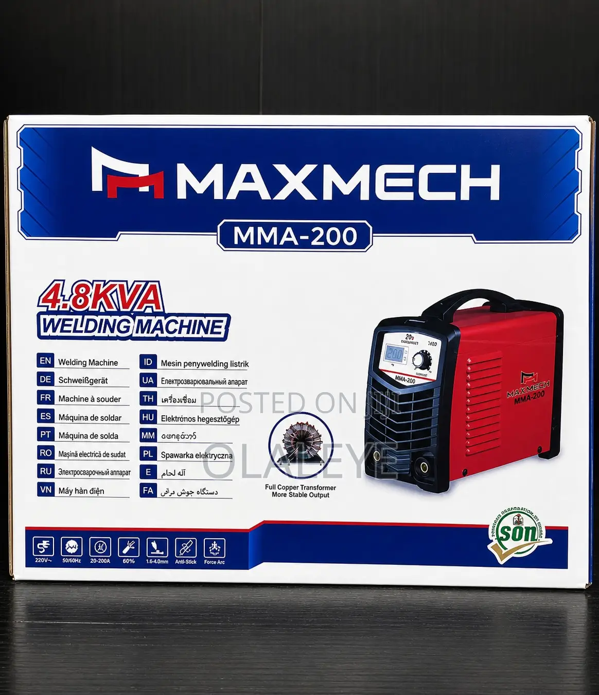 200a Maxmech Welding Machine