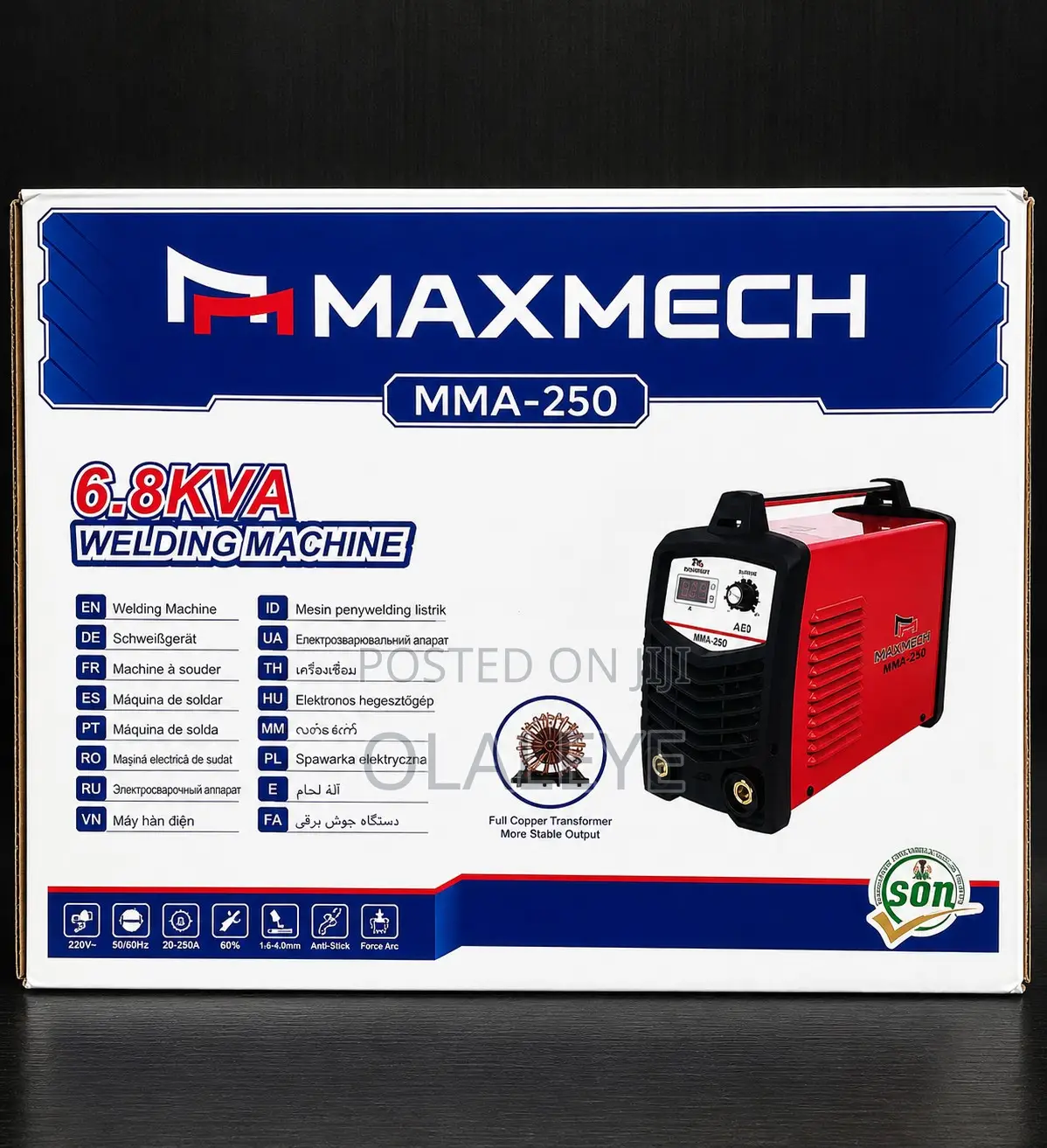 250a Maxmech Welding Machine