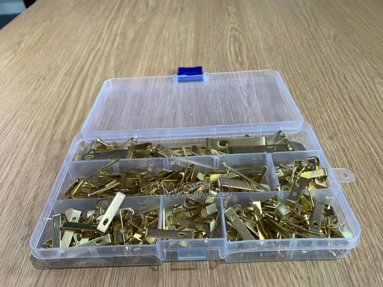 Assorted Gold Picture Hanging Hardware Kit
