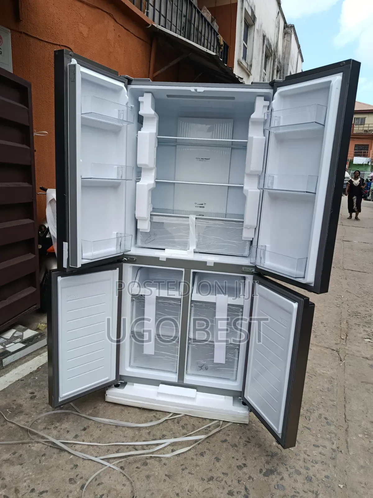 Haier Thermacool 4 Doors Side by Side Inverter Fridge