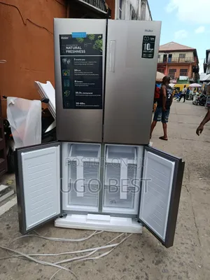 Haier Thermacool 4 Doors Side by Side Inverter Fridge
