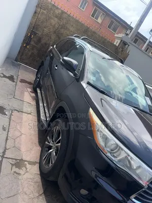Toyota Highlander XLE V6 4x2 (3.5L 6cyl 6A) 2016 Black