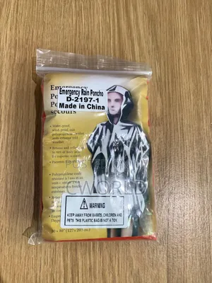 Emergency Rain Poncho