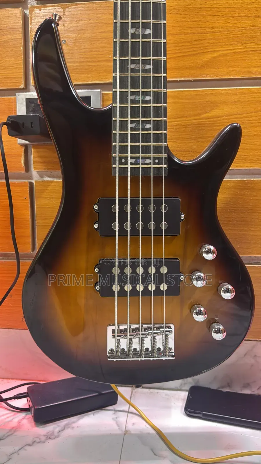 Ibanez 5 Strings Passive Bass Guitar