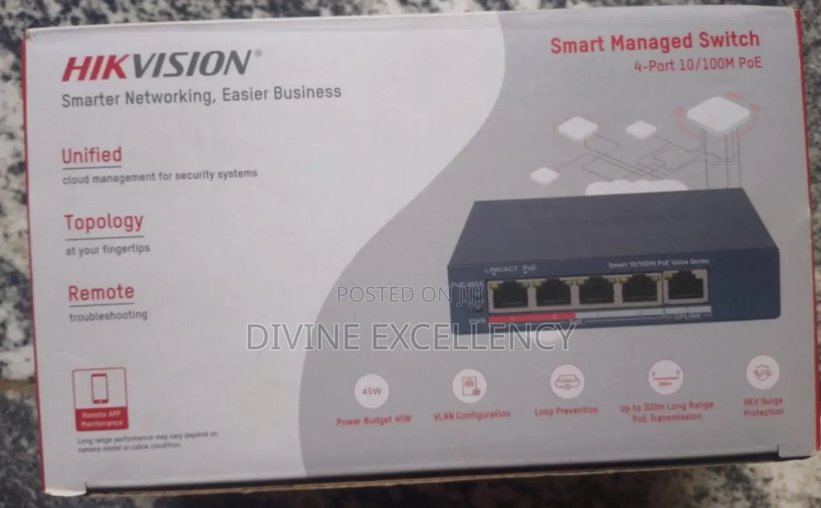 Hikvision Smart Managed Poe Switch