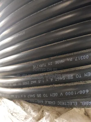 1.5mm 4core Armoured Cable Full Guage