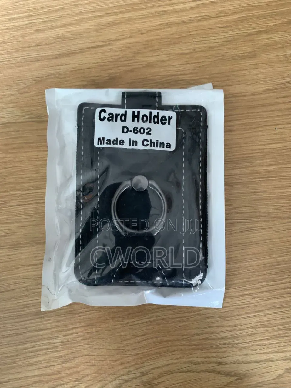 Phone Card Holder With Ring Stand