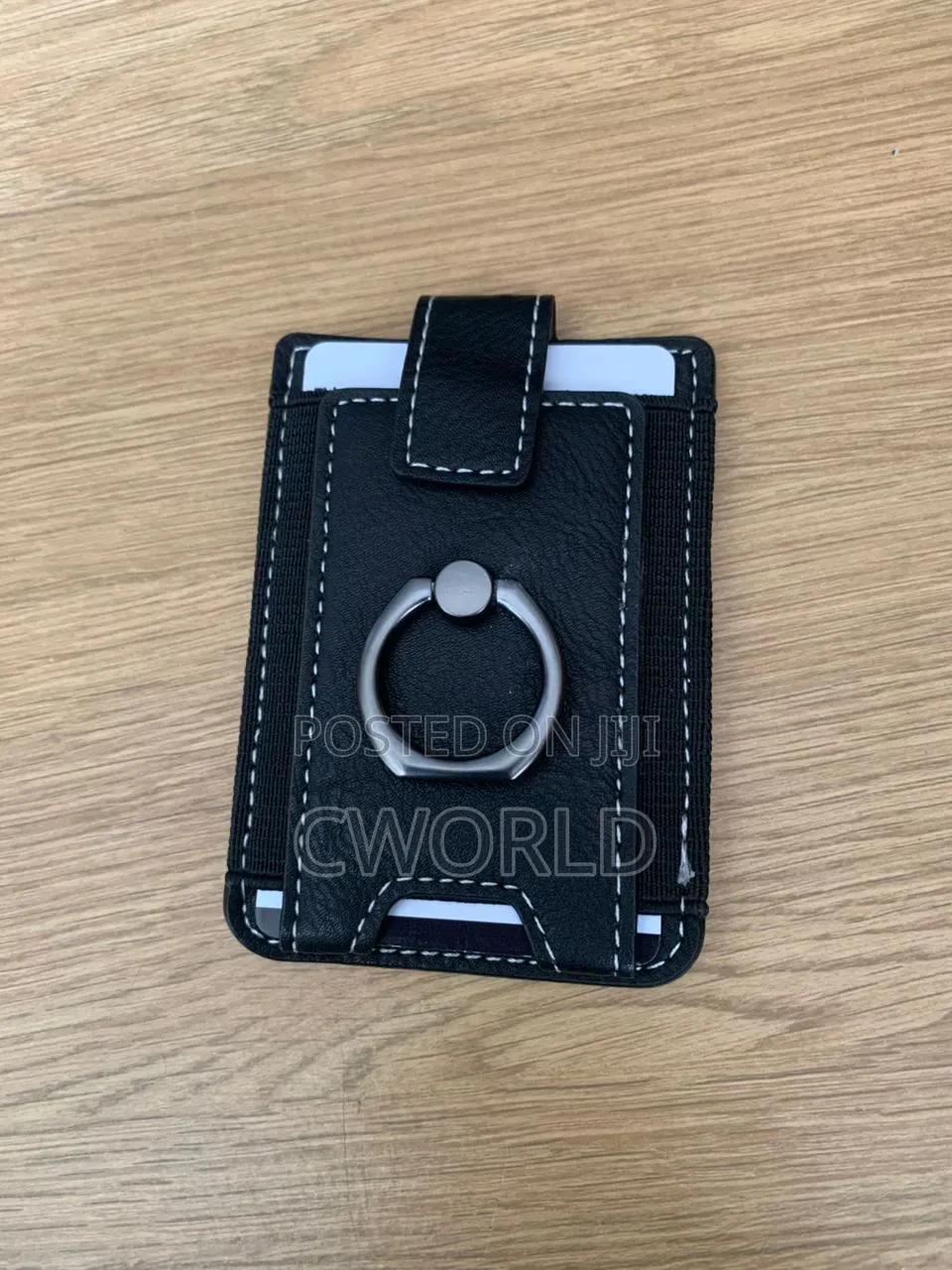 Phone Card Holder With Ring Stand