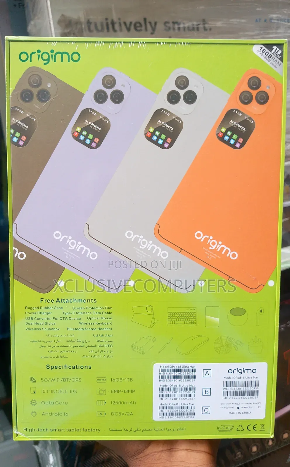 New Origimo Opad 18 Ultra Max 1 TB