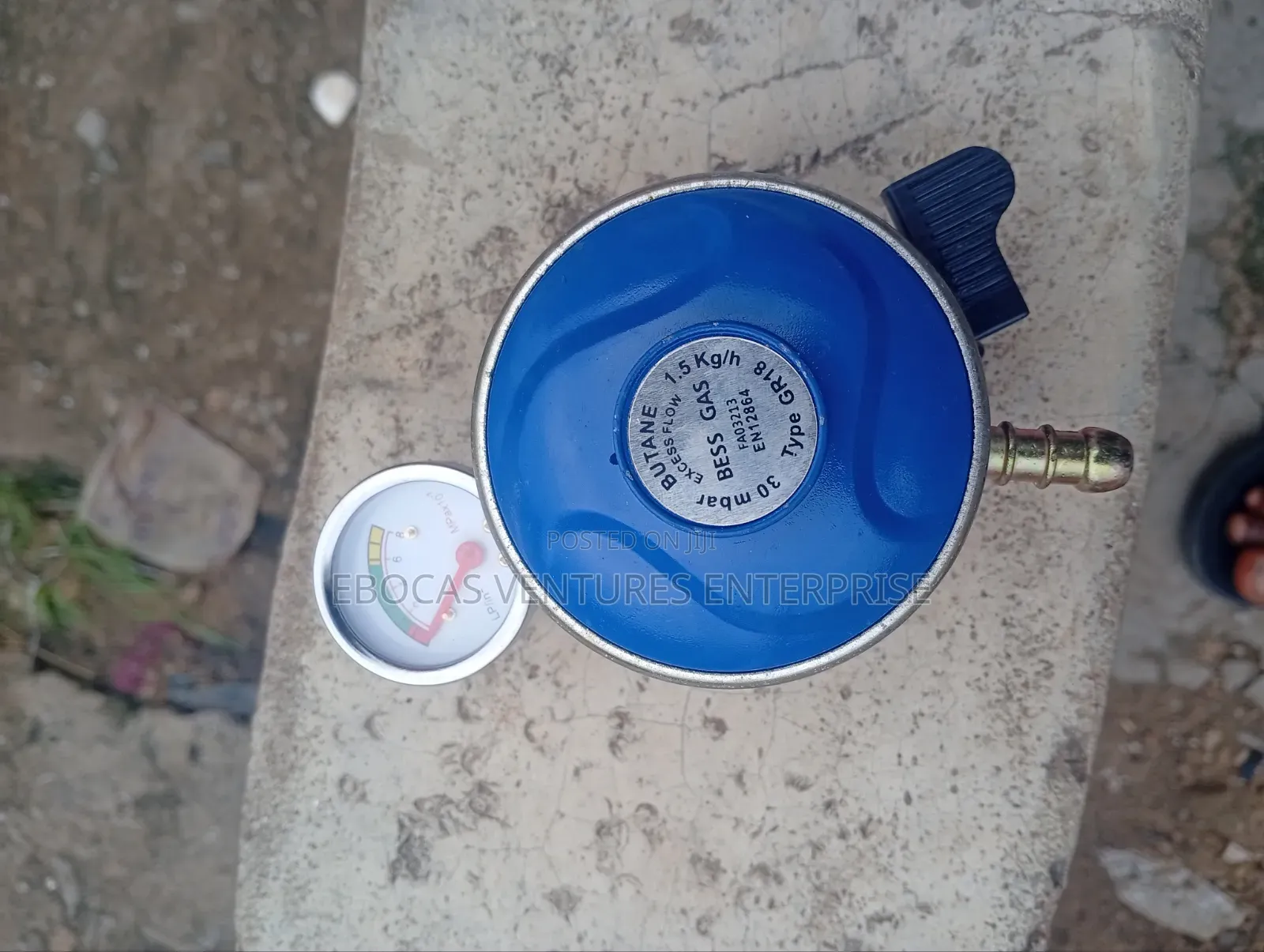Gas Regulator With Meter