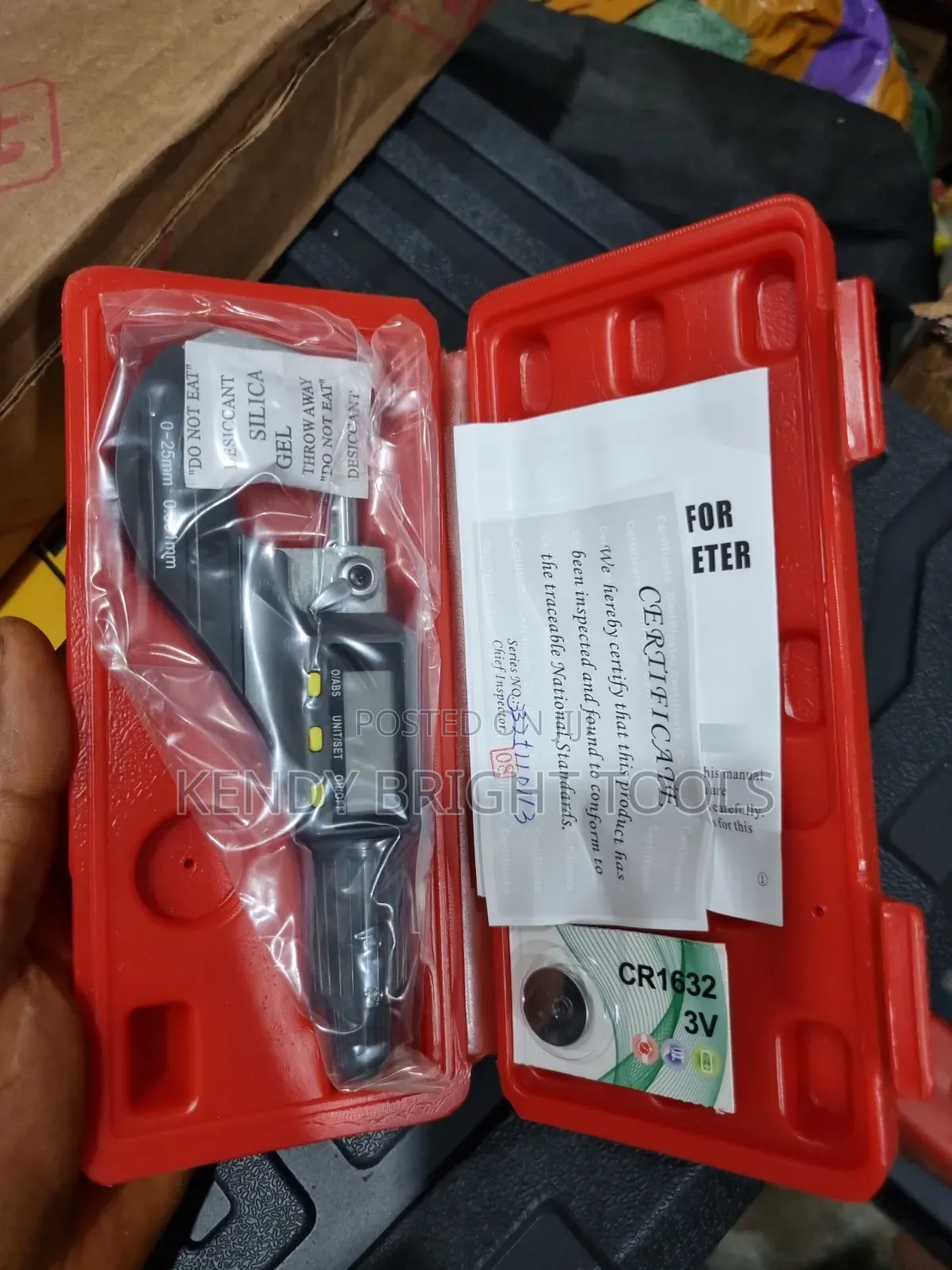 Digital Micrometer 0-25