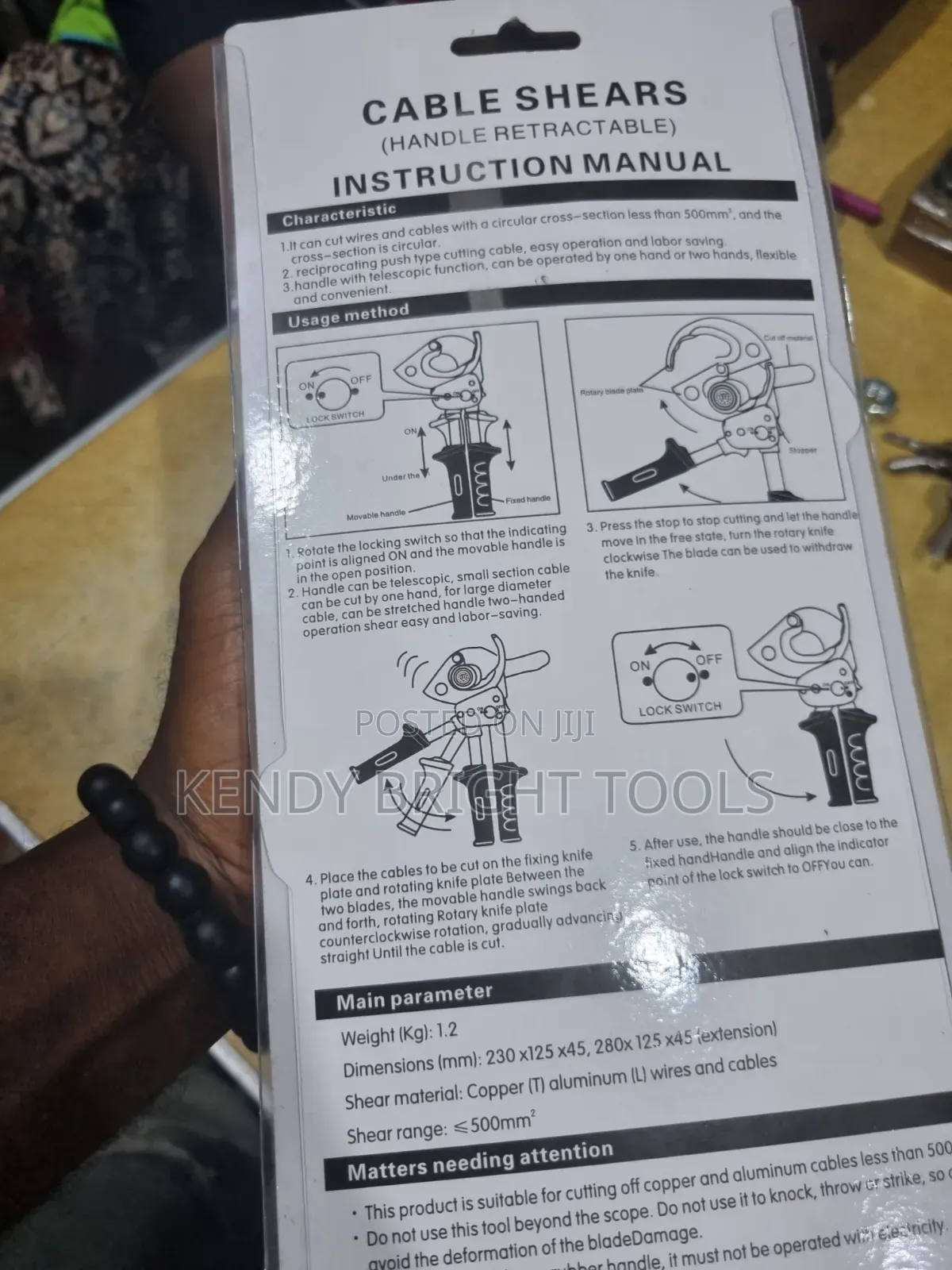 Ratchet Cable Cutter