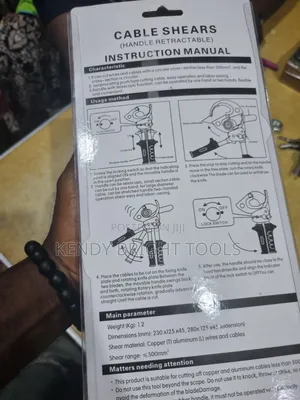 Ratchet Cable Cutter