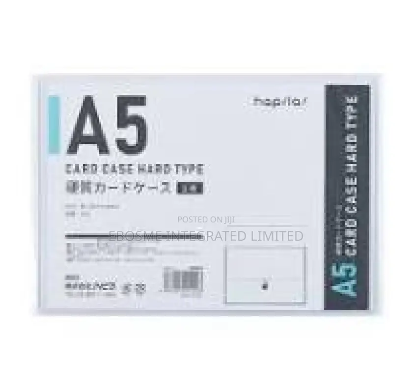 A5 Card Case Hard Type