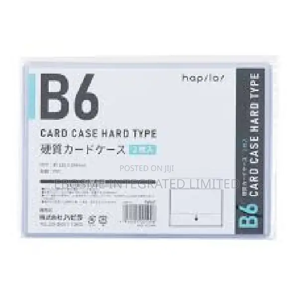 B6 Soft Type Card Case