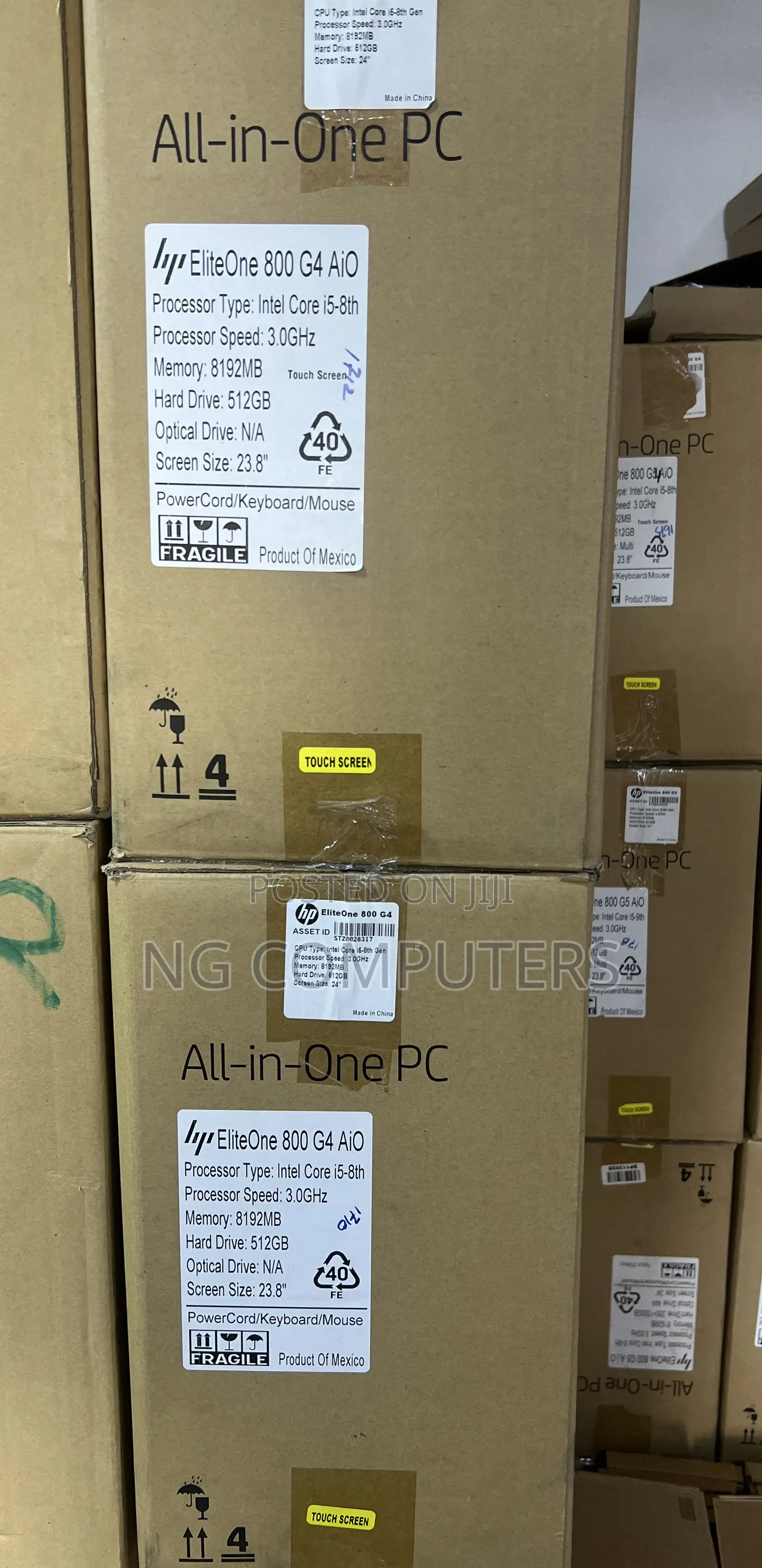 New Desktop Computer HP EliteOne 800 8GB Intel Core i5 SSD 256GB