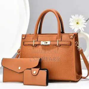 3 in 1 Bag,Fashionable, Trendy, Versatile Bag, Brown Colour