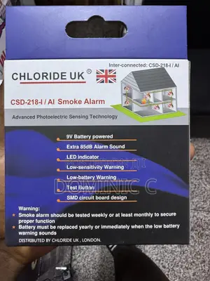 Chloride Wireless Smoke Detector