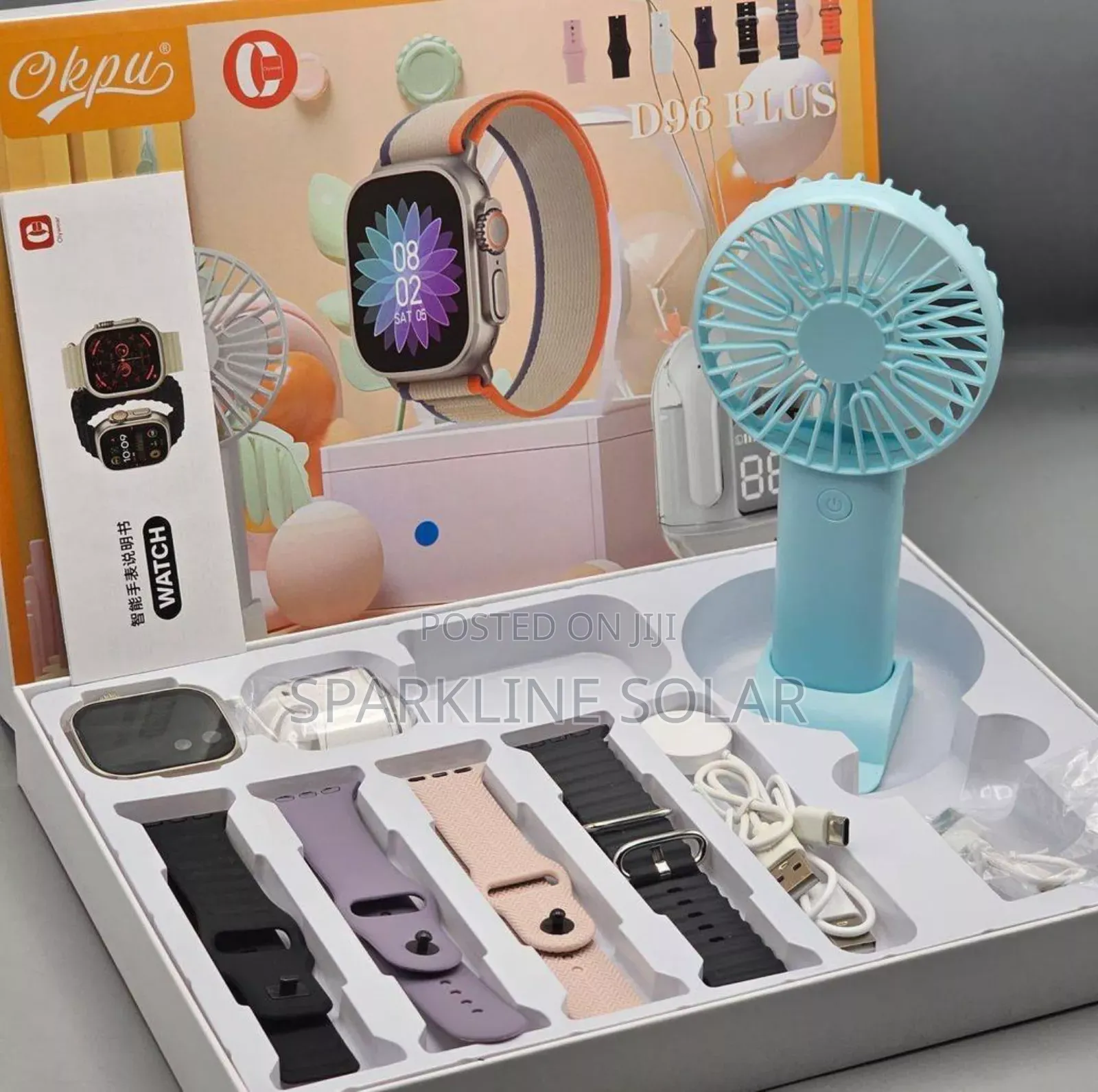 Quality D96 Plus Smartwatch Gift Set