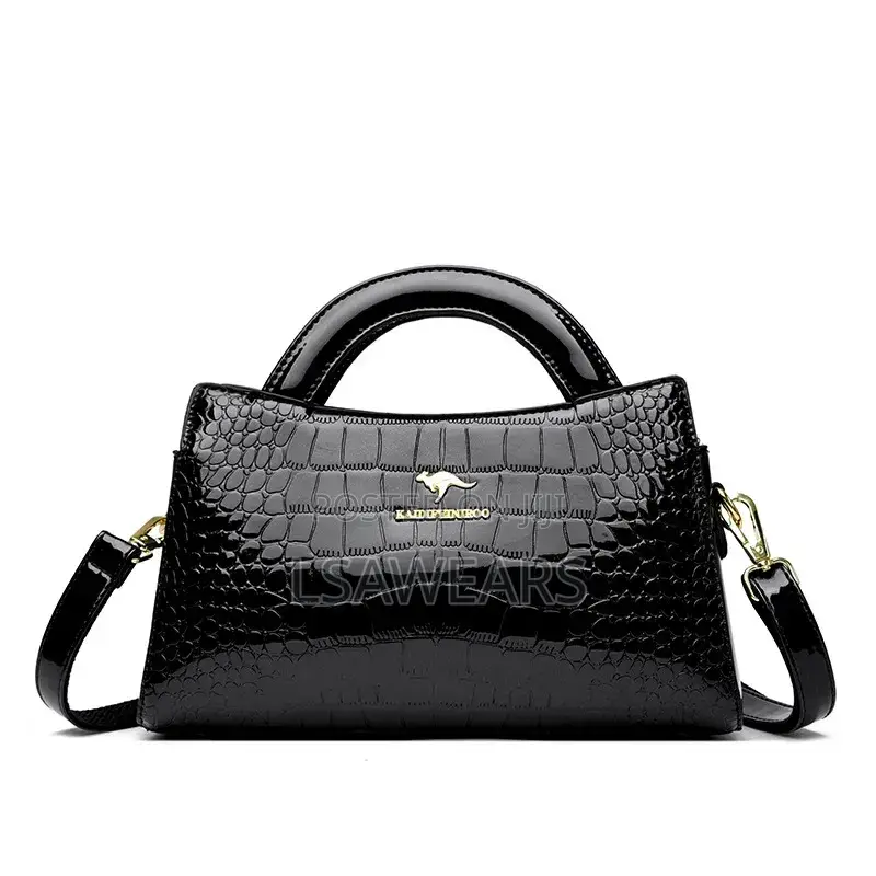 Handbag With Crocodile Pattern Trendy