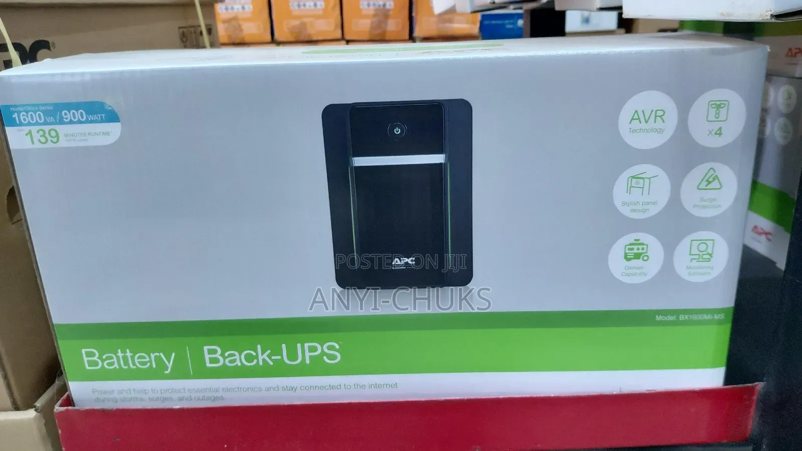 Apc Back-Ups Bx 1600va
