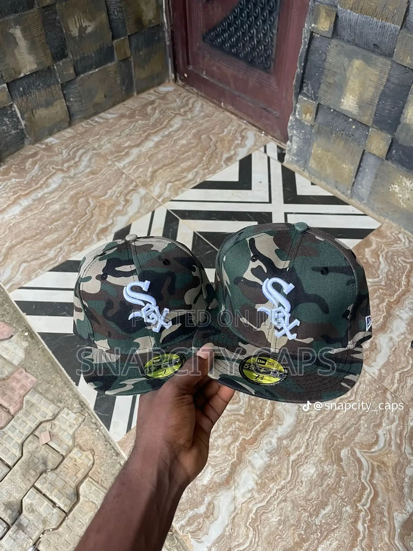 59fifty New Era Camo Fitted Cap