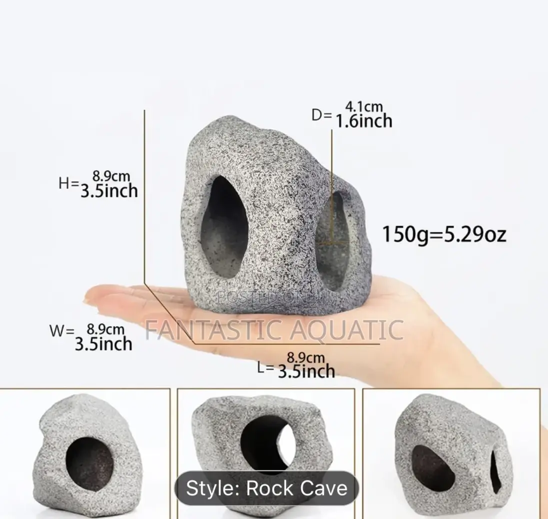 Aquarium Hide Away Rock Cave