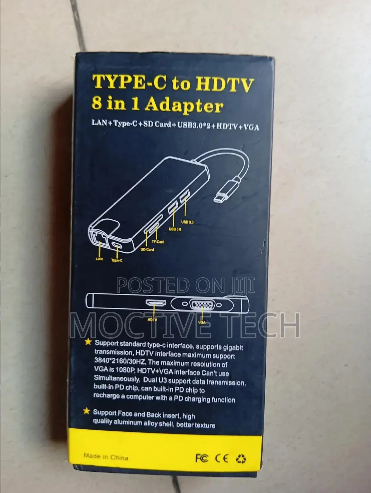 Type-C to HDTV 8in1