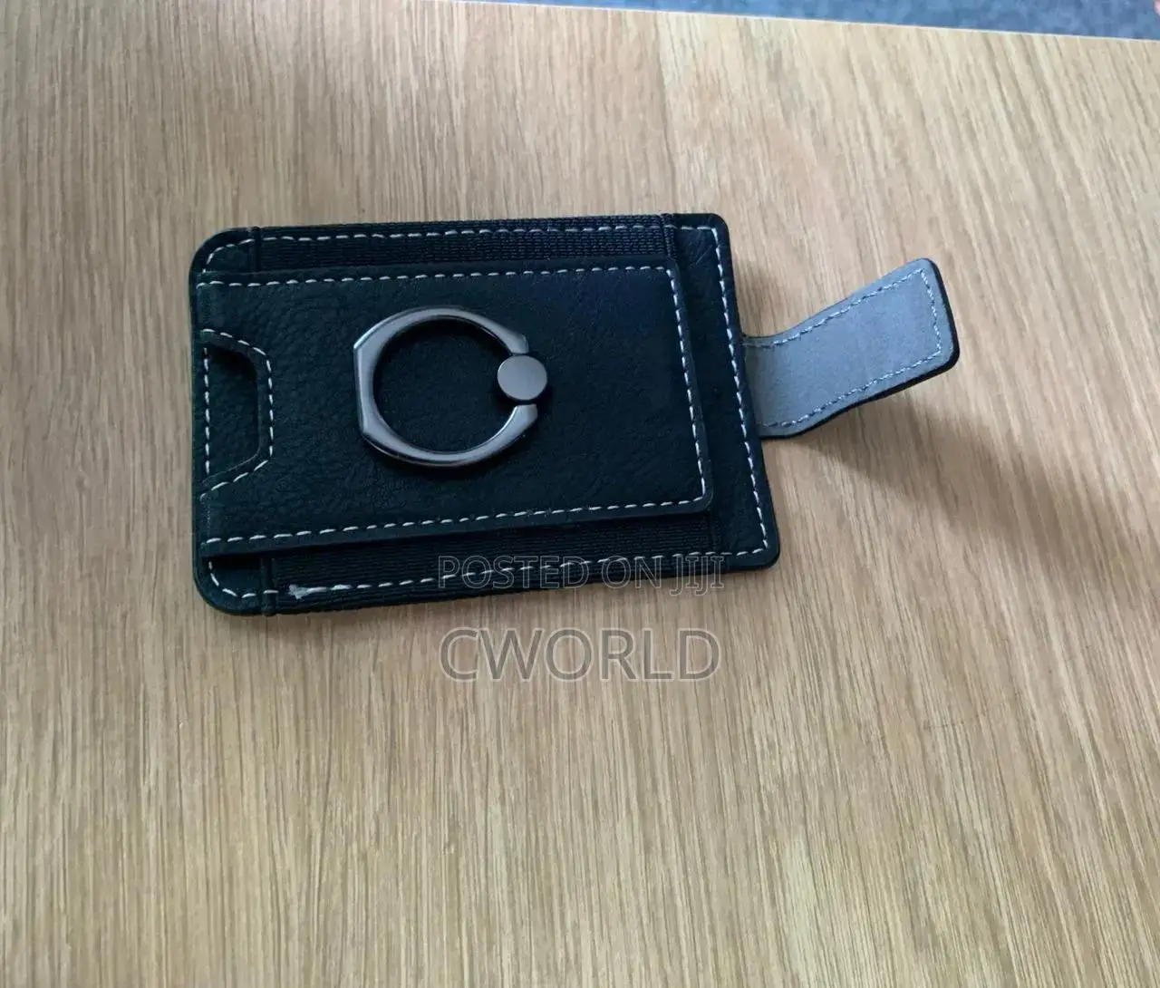 Phone Card Holder With Ring Stand