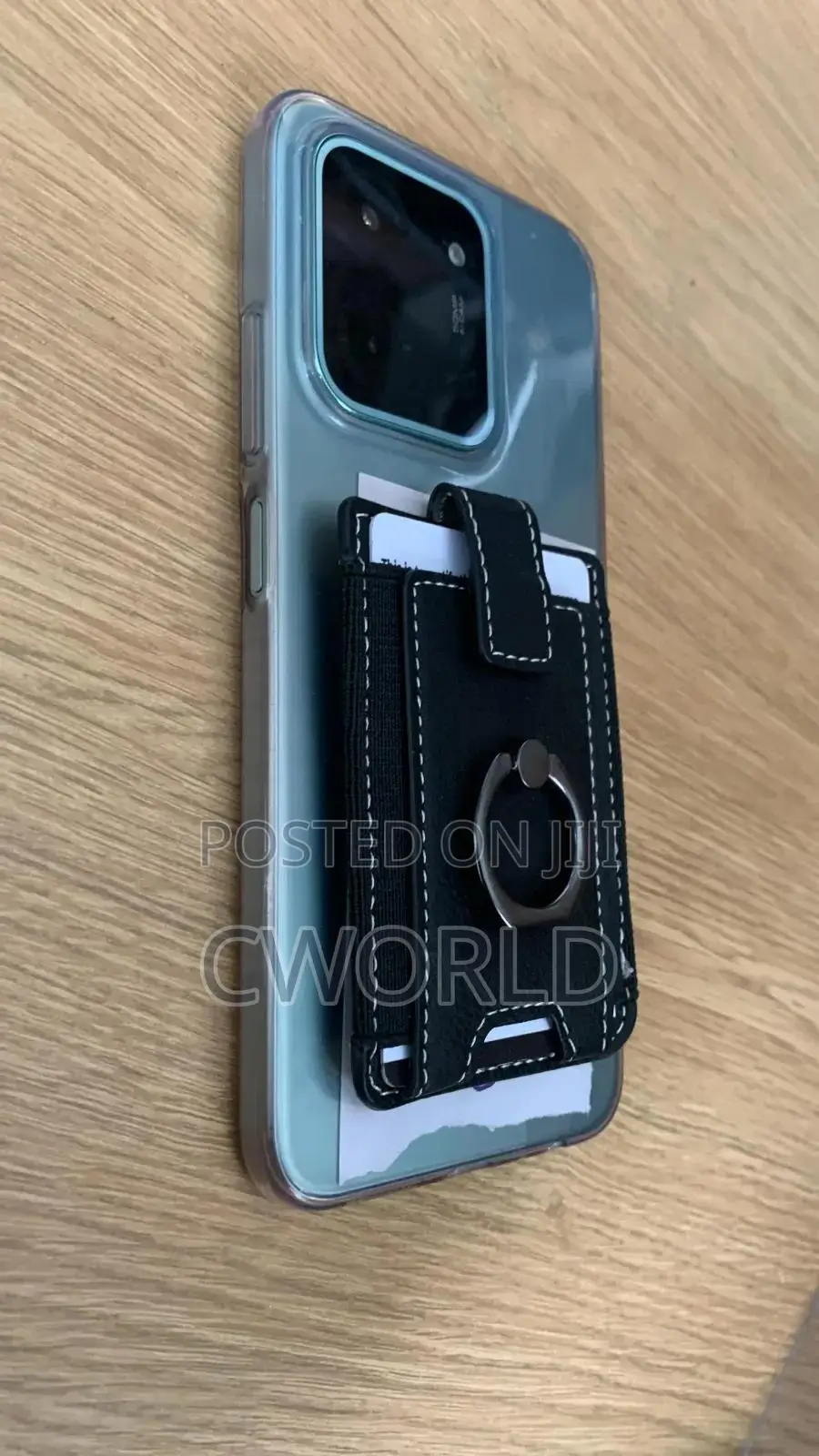 Phone Card Holder With Ring Stand