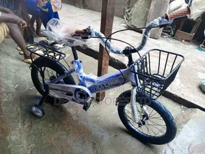16" Li-Link Children Blue Bicycle (Age 4-10 Years)