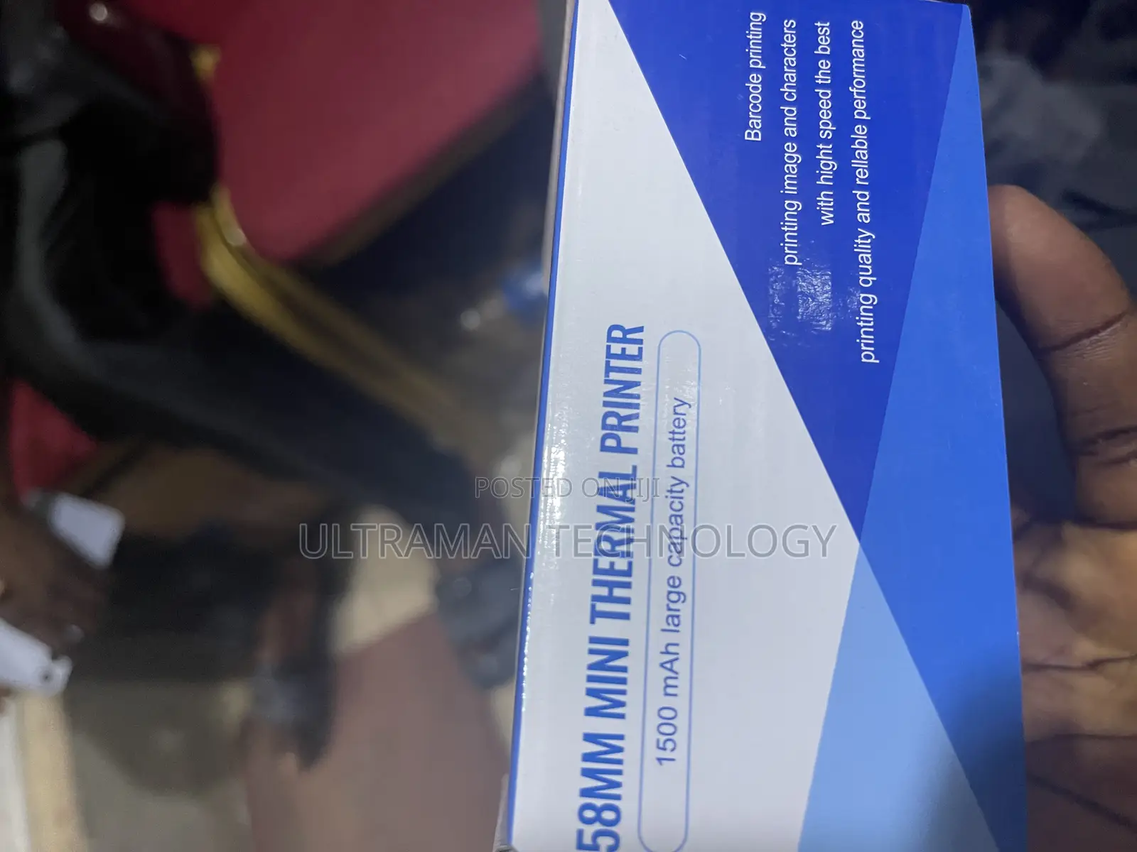 Portable Thermal Printer (Rechargeable, Wireless)