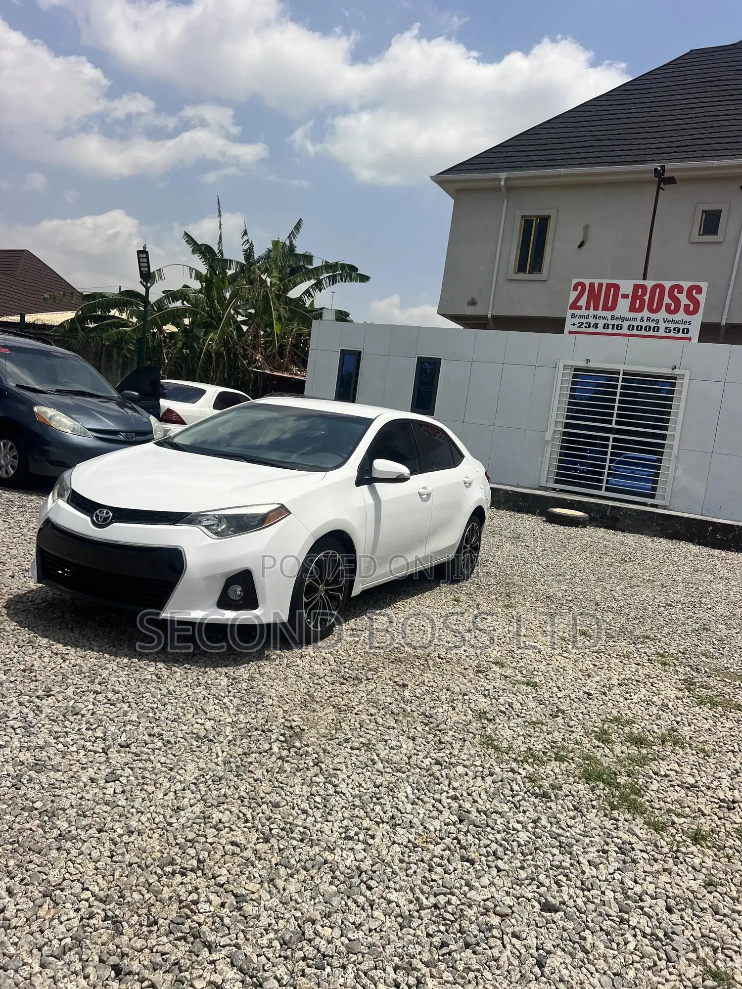 Toyota Corolla S 4dr Sedan (1.8L 4cyl CVT) 2015 White