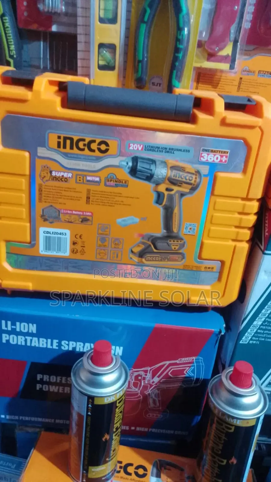 Quality Ingco 20v Brushless Cordless Impact Drill (Industrial Grade)