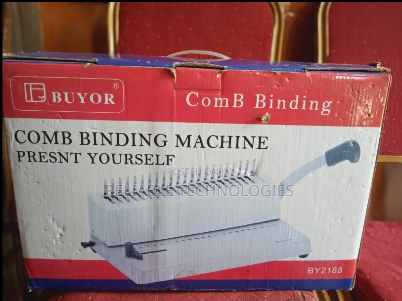 Comb Spiral Binding Machine
