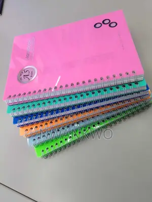 A5 Fancy Note Book With Spiral