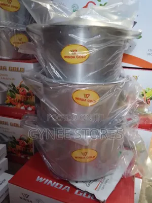 Winda Gold Cookware Sets 3big