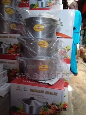 Winda Gold Cookware Sets 3big