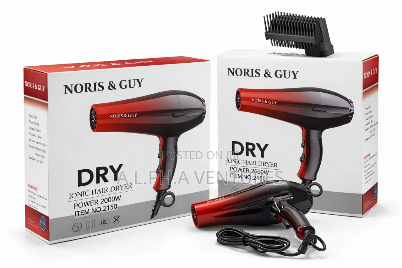 Noris Guy Professional Ionic Hair Dryer 2000w