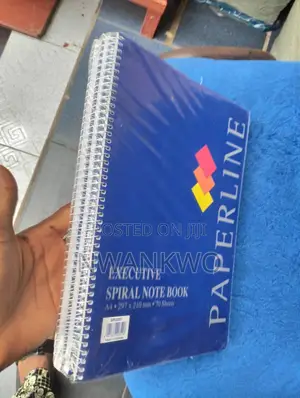 Executive Paperline Spiral Notepad X6