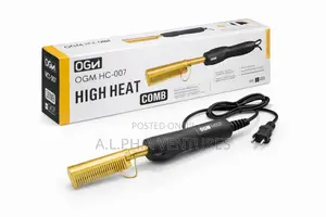 Ogm Hc-007 Professional High Heat Electric Hot Comb